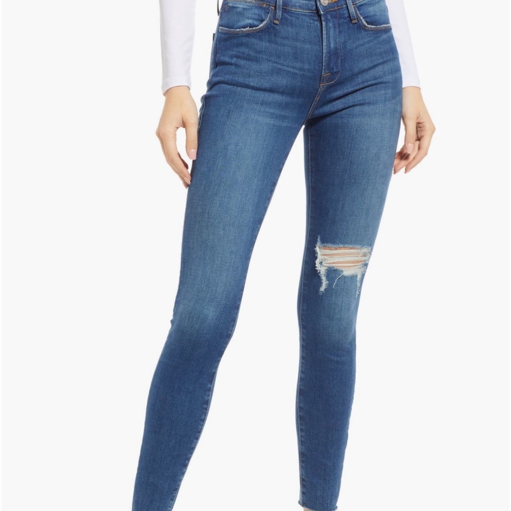 Frame Le High Skinny Jeans